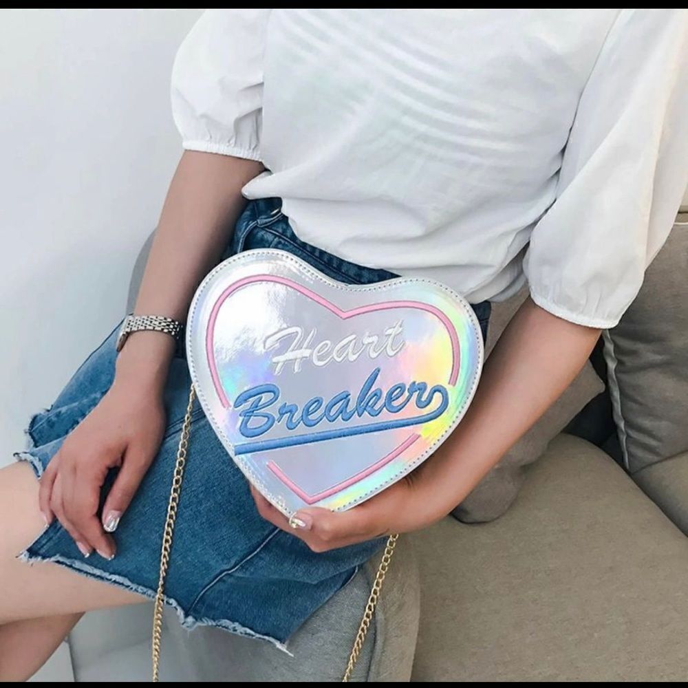 Heart Shaped Purse Handbag